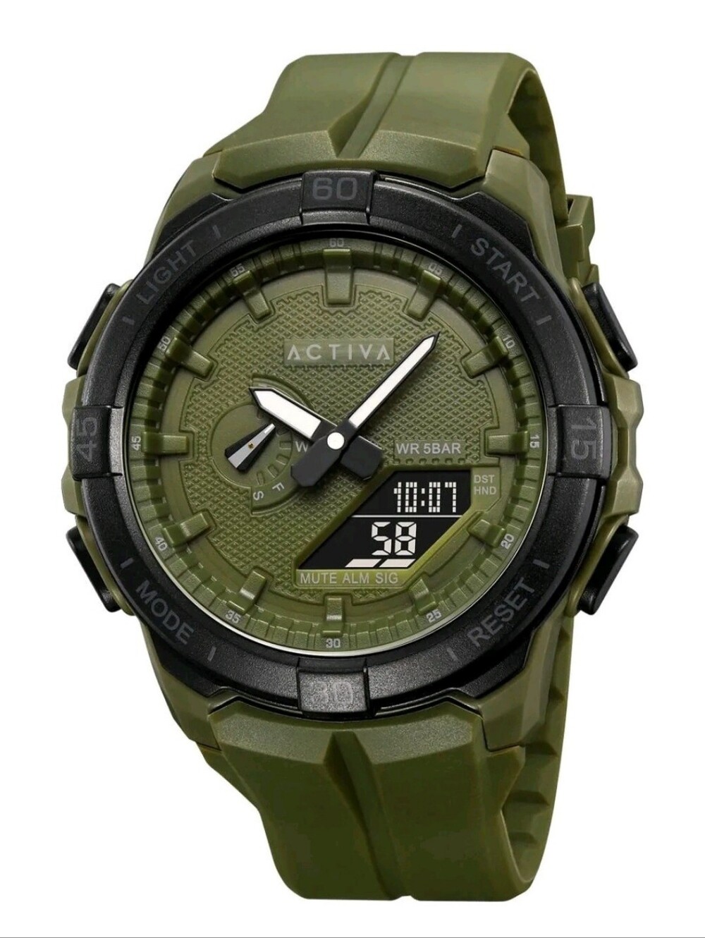 ACTIVA PYRY X Invicta Digital-Analog Watch Olive Green Sport
